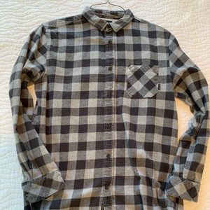 Mens M Quicksilver flannel